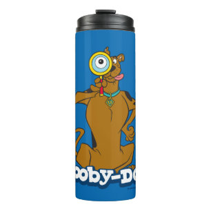 Termo Scooby-Doo Con Vidrio De Aumento