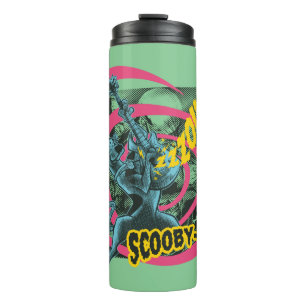 Termo Scooby-Doo Zoinks Punk Guitar Gráfico