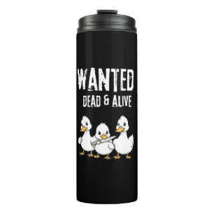 Termo Se busca vivo y muerto - Funny Personalizado de pa
