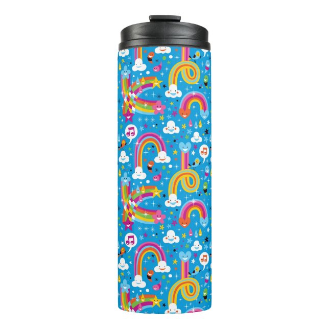 Termo se nubla el modelo de los corazones de las gotas (Anverso)