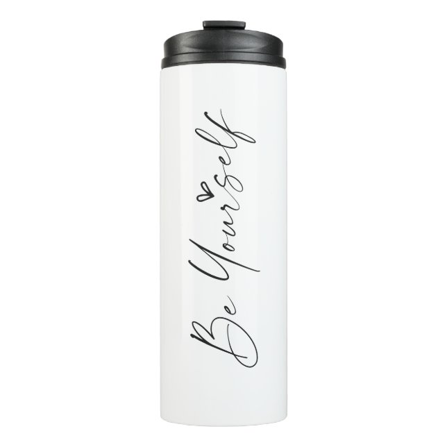 Termo Sé tu Personalizado Personaliza a Tumbler Mugs (Anverso)