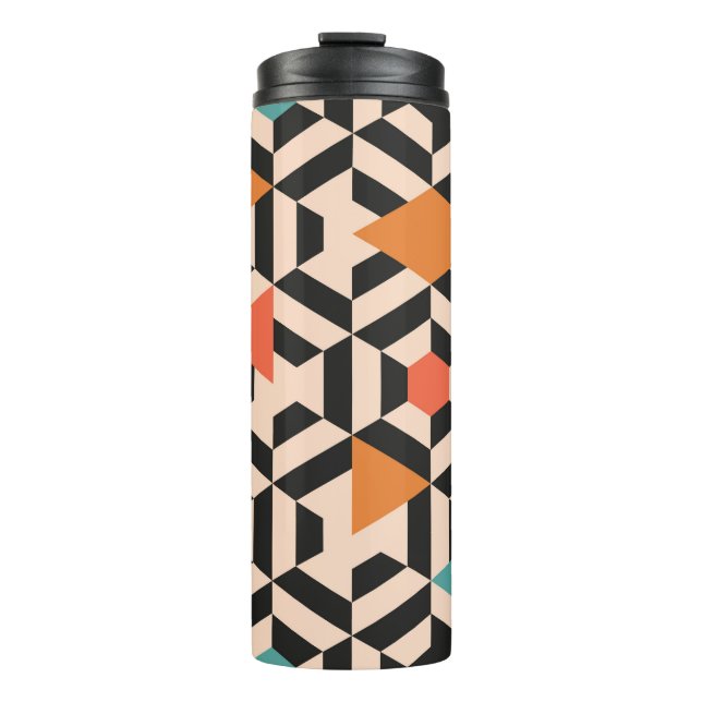 Termo Seamless abstract pattern of geometric shapes. Geo (Anverso)
