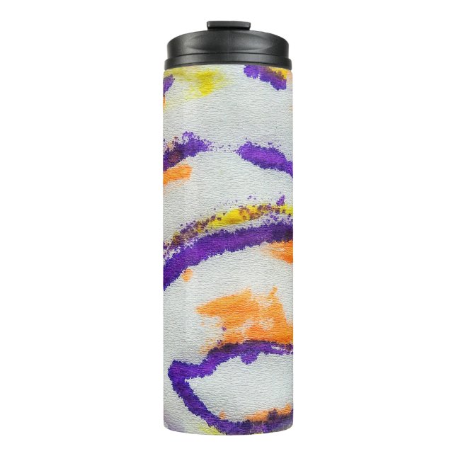 Termo Seamless animal zebra. Dirty art pattern. Abstract (Anverso)