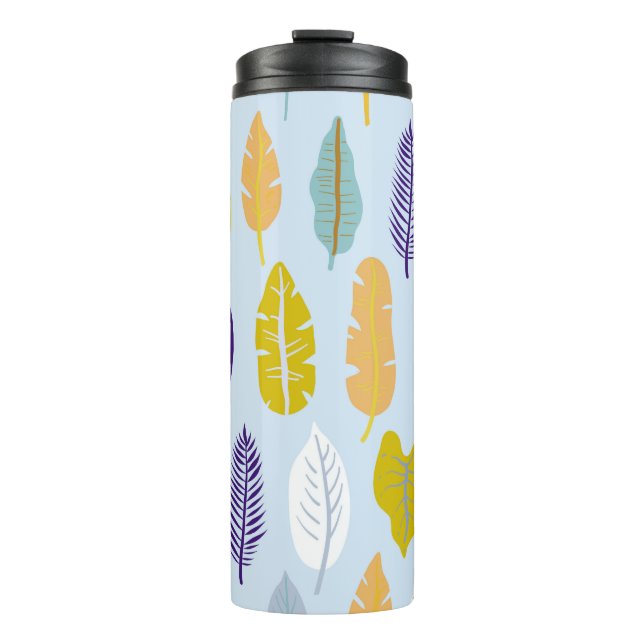 Termo Seamless pattern with wild tropical rainforest pla (Anverso)