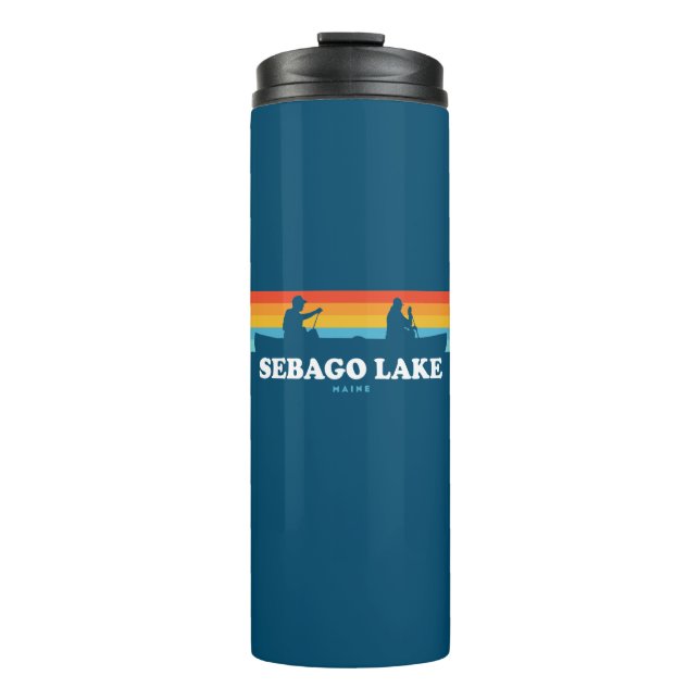 Termo Sebago Lake Maine Canoe (Anverso)