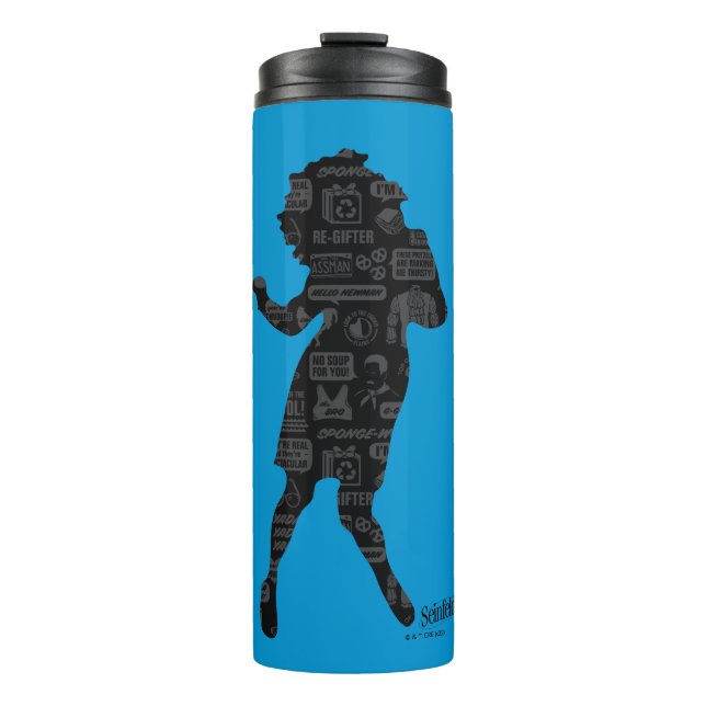 Termo Seinfeld | Elaine Dance Silhouette (Anverso)