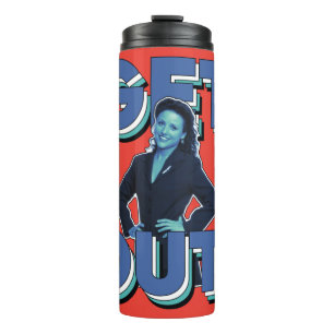 Termo Seinfeld   Elaine - ¡Fuera!