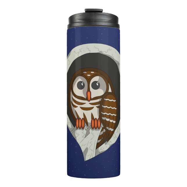Termo Selene el Tumbler térmico de búho (Anverso)