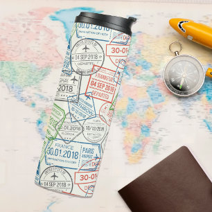 Termo Sello de visa de viaje