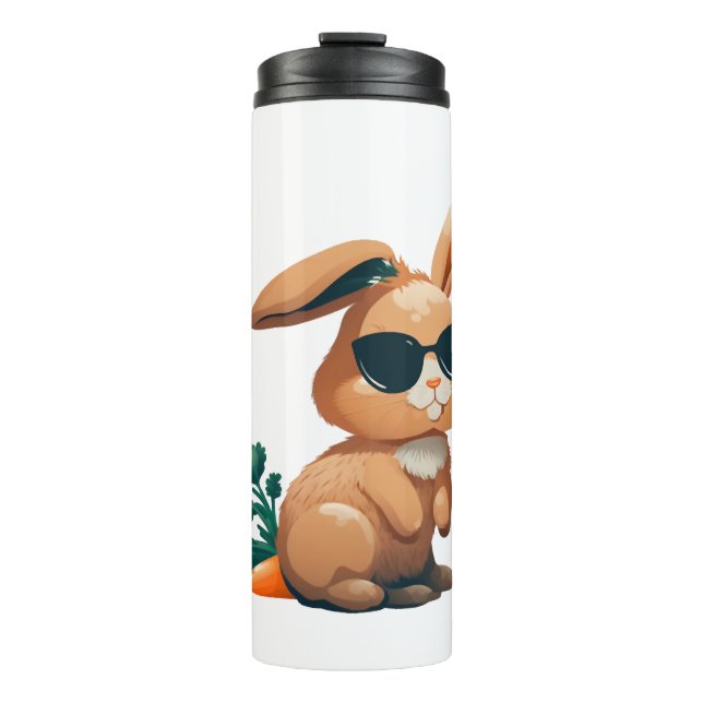 Termo Semana Santa Bunny Face Easter Rabbit cool Pascua (Anverso)