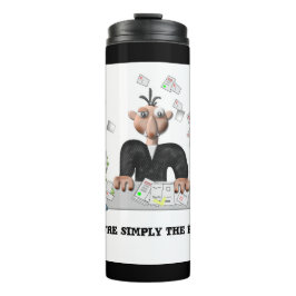 Termo Sencillamente eres el mejor texto personalizado