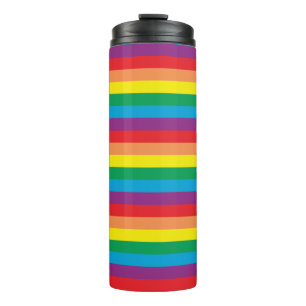 Termo Sencillamente patrón arco iris