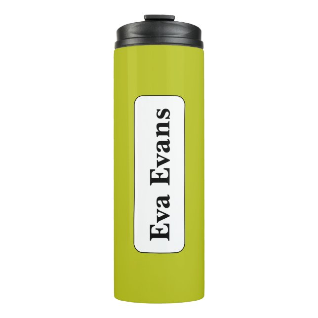 Termo Sencillo y elegante (Anverso)