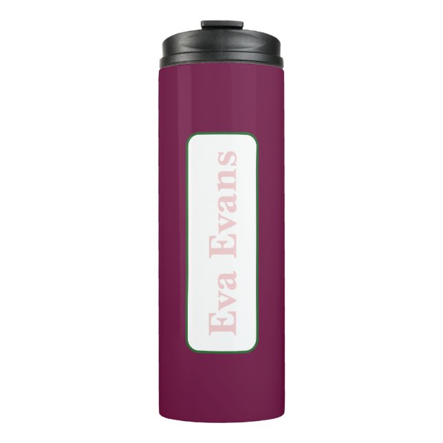 Termo Sencillo y elegante (Anverso)