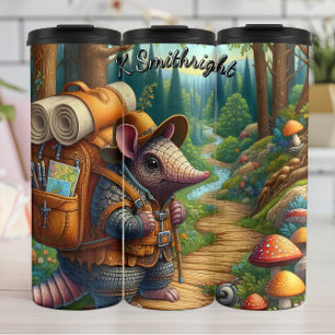 Termo Senderismo por el bosque de Armadillo