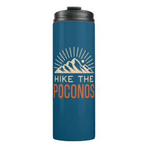 Termo Senderismo Por El Sunburst De Poconos