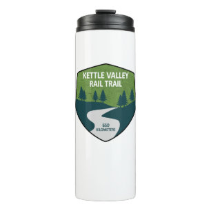 Termo Sendero ferroviario Kettle Valley Columbia Británi