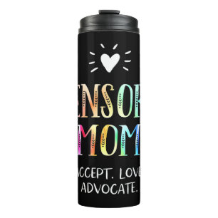 Termo Sensory Mom TShirt para madres con necesidades esp