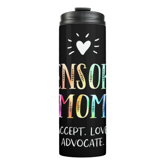 Termo Sensory Mom TShirt para madres con necesidades esp (Anverso)