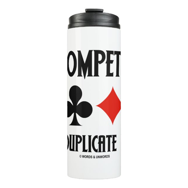 Termo Ser juegos competitivos de juegos duplicados de ta (Anverso)