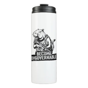 Termo Ser un bebé ingobernable Moo Deng Divertido Tan