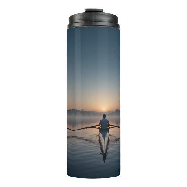 Termo Serene Dawn se esquiva en agua transparente (Anverso)