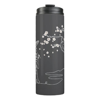 Termo Serenidad Sakura: Tumbler térmico de mujer de Kimo