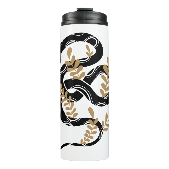 Termo Serpiente con plantas (Anverso)