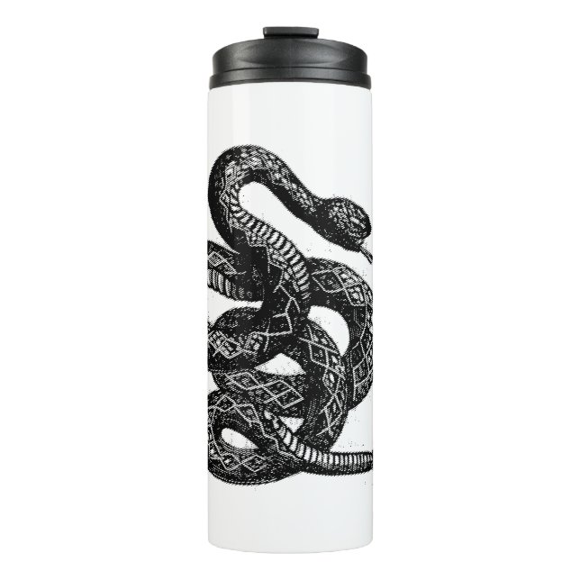 Termo Serpiente Crotalus Cascavella (Víbora de Fosa Vene (Anverso)