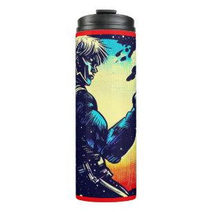 Termo SF - Anime Hero Woodcut 2