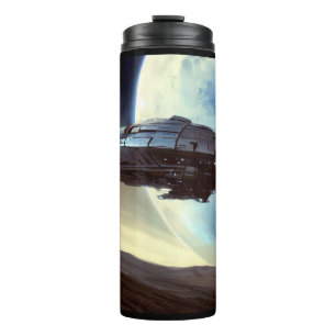 Termo SF Orbiting Spaceship 2