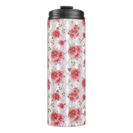 Termo Shabby Chic Rose Tumbler