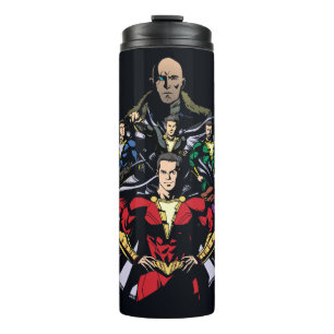 Termo ¡SHAZAM! familia del   Shazam contra el Dr. Sivana