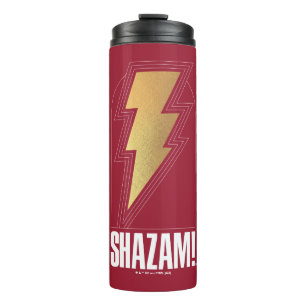 Termo ¡SHAZAM! Furia de los dioses   Insignia Lightning