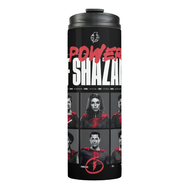 Termo ¡SHAZAM! Furia de los dioses | Poder del Grupo SHA (Anverso)