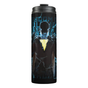 Termo ¡SHAZAM!   Shazam & Abilities Lightning Typography