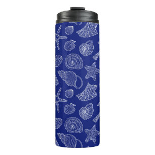 Termo Shell azul brillante modela