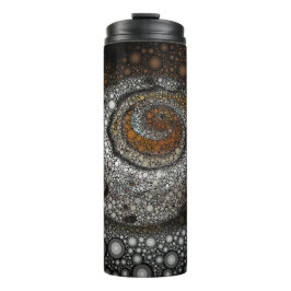 Termo Shell de espiral de mosaico circular