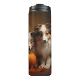Termo Shetland Sheepdog Puppy Autumn Delight Pumpkin