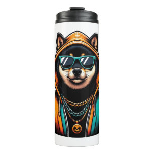 Termo Shiba Inu en Streetwear Hoodie