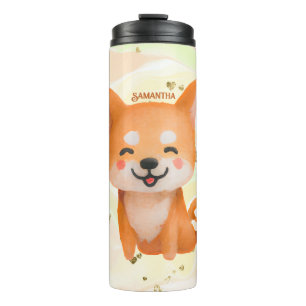 Termo Shiba Inu sonriente