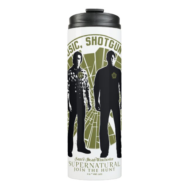 Termo "Shotgun" del supernatural Winchester Brothers (Anverso)