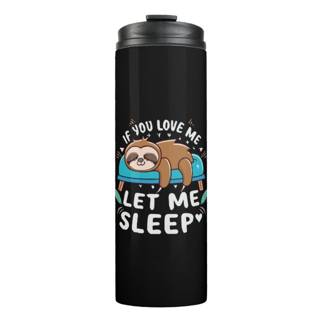 Termo Si me amas déjame dormir (Anverso)