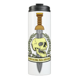Termo Si Vis Pacem, Para Bellum.. Skull