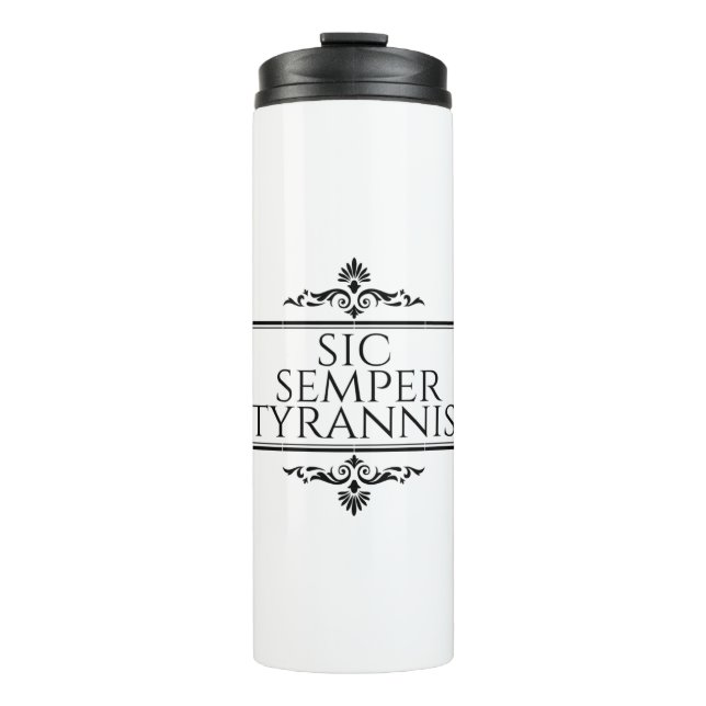 Termo Sic Semper Tyrannis (Anverso)
