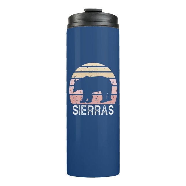 Termo Sierras de oso retro (Anverso)