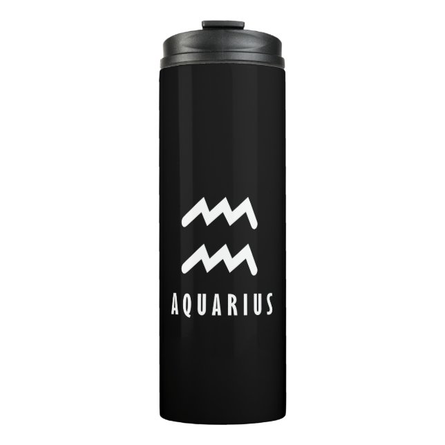 Termo Signo de Aquarius zodiac (Anverso)
