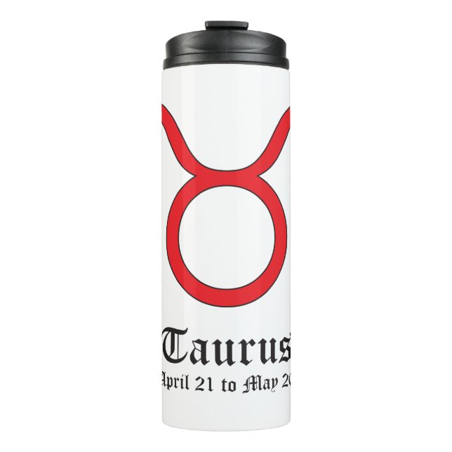 Termo Signo Taurus zodiac (Anverso)
