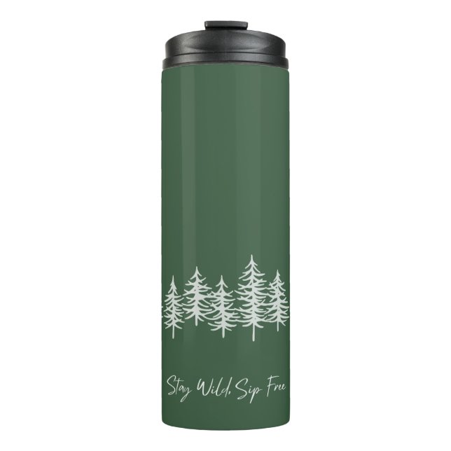 Termo Silencio, Mug Insultado De Viaje Libre De Sip (Anverso)