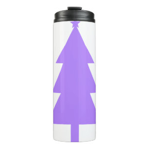 Termo Silhouette de árbol de Navidad 9